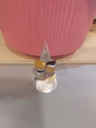 OFERTON Anillo Plata y Piedras.