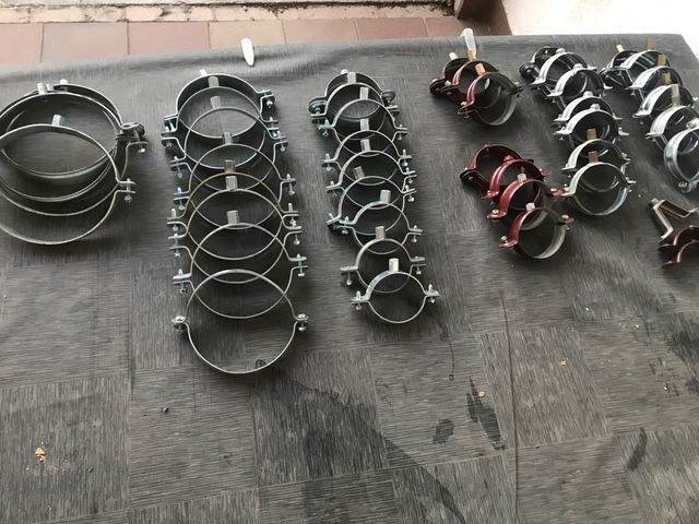 Flange per tubi in pvc 180 125 90 85 80 75