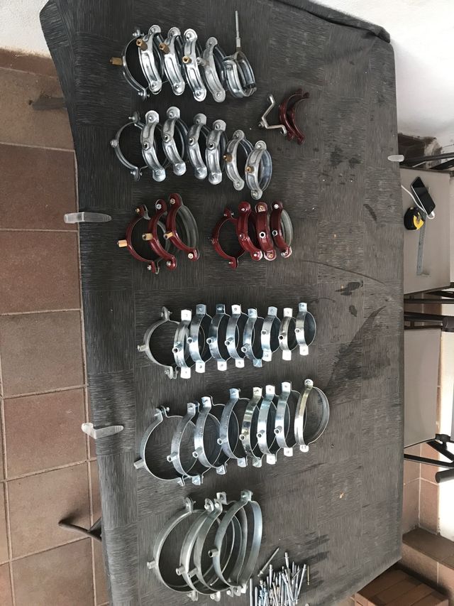 Flange per tubi in pvc 180 125 90 85 80 75