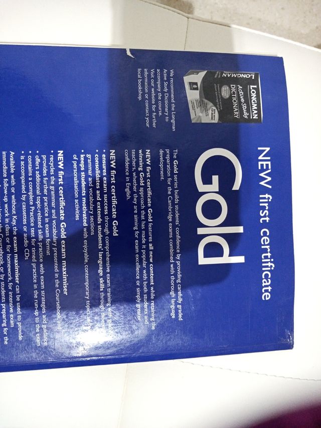 Ganga !! NEW FIRST CERTIFICATE GOLD