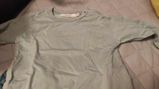 conjunto Name It vaquero y camiseta 6 meses
