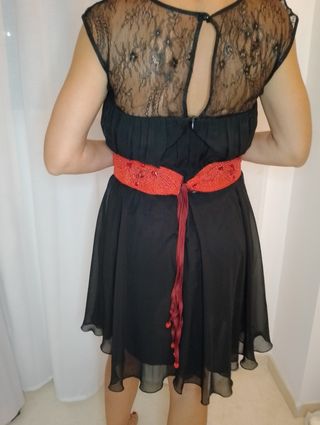 vestido de fiesta cóctel multifunción 