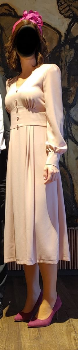 VESTIDO COOSY ROSA M