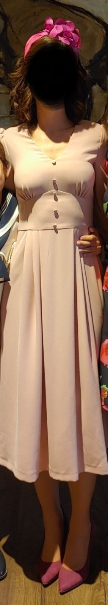 VESTIDO COOSY ROSA M