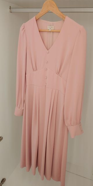 VESTIDO COOSY ROSA M