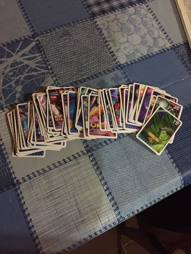 Cartas marvel carrefour