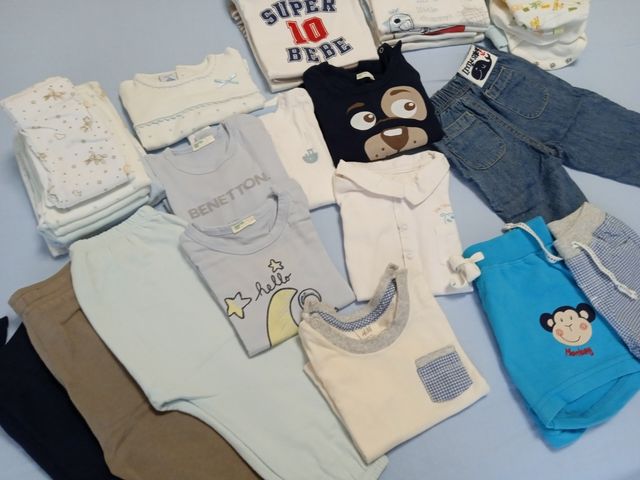 Lote ropa bebé casual 1 a 18 meses