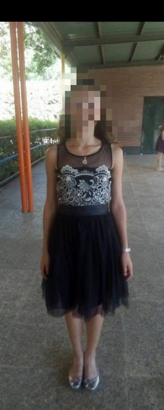 Vestido fiesta.  talla S