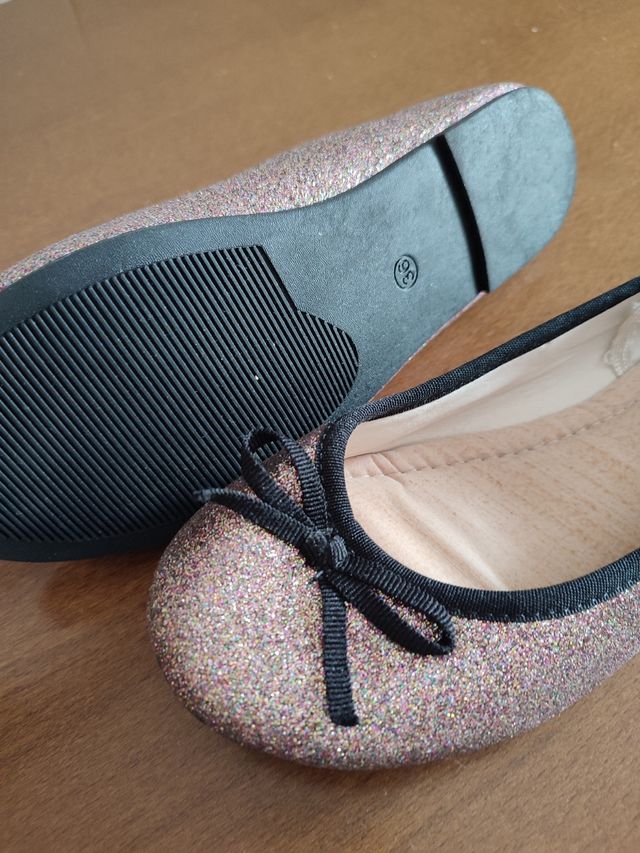 Scarpe glitterate