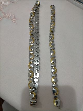 Collar y pulsera 