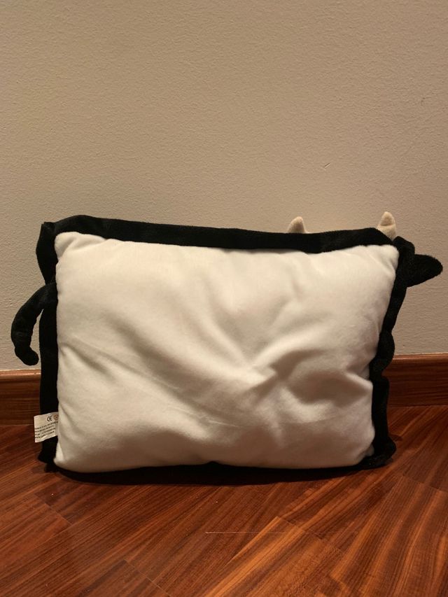 cuscino mucca +  verso dell'animale