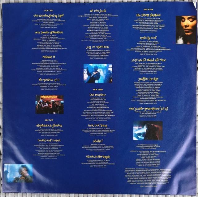VINILO DOBLE LP - PRINCE - GRAFFITI BRIDGE
