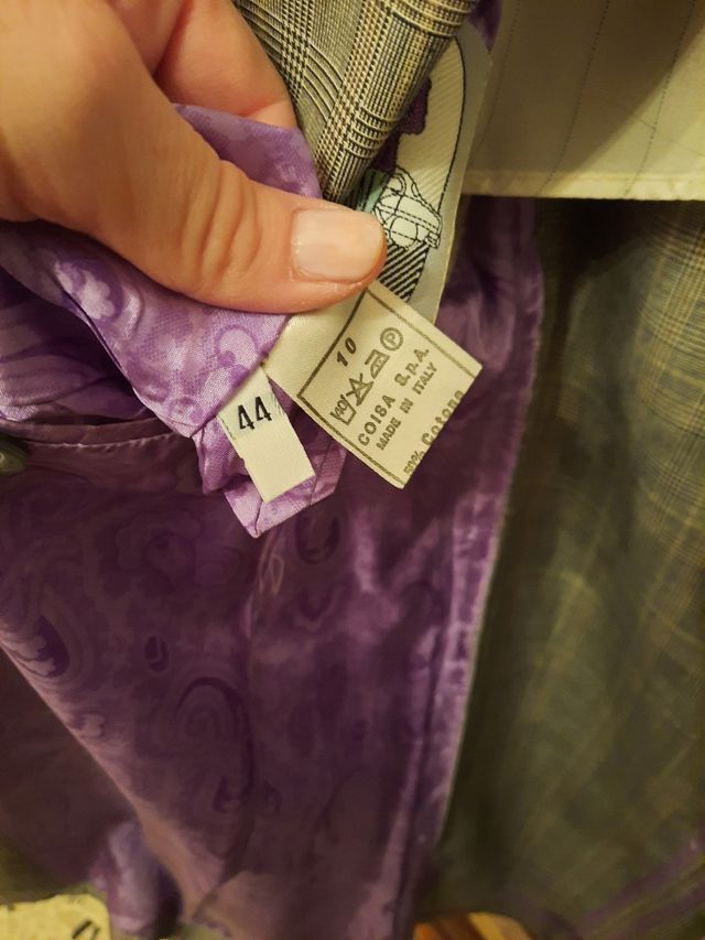 Giacca uomo Principe di Galles,misura 44.Nuovissim