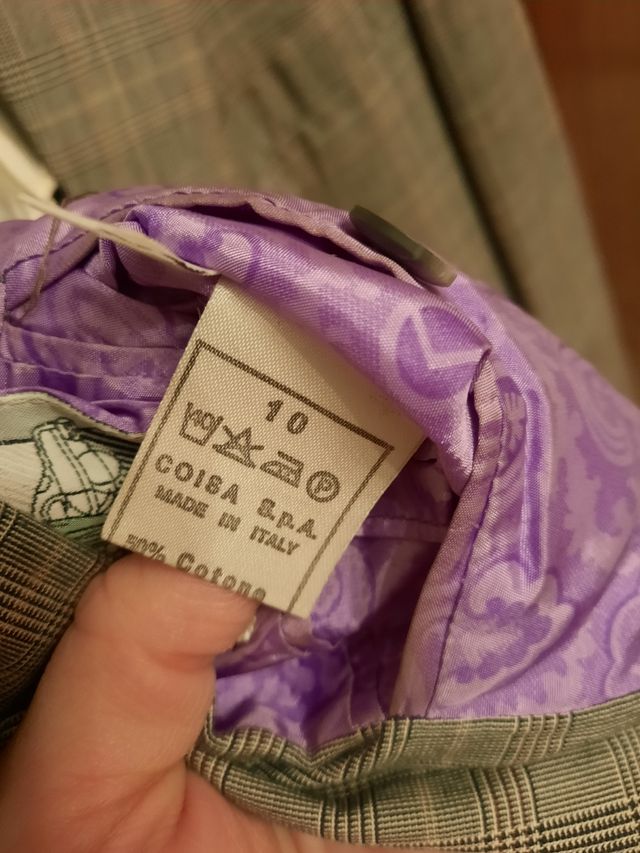 Giacca uomo Principe di Galles,misura 44.Nuovissim