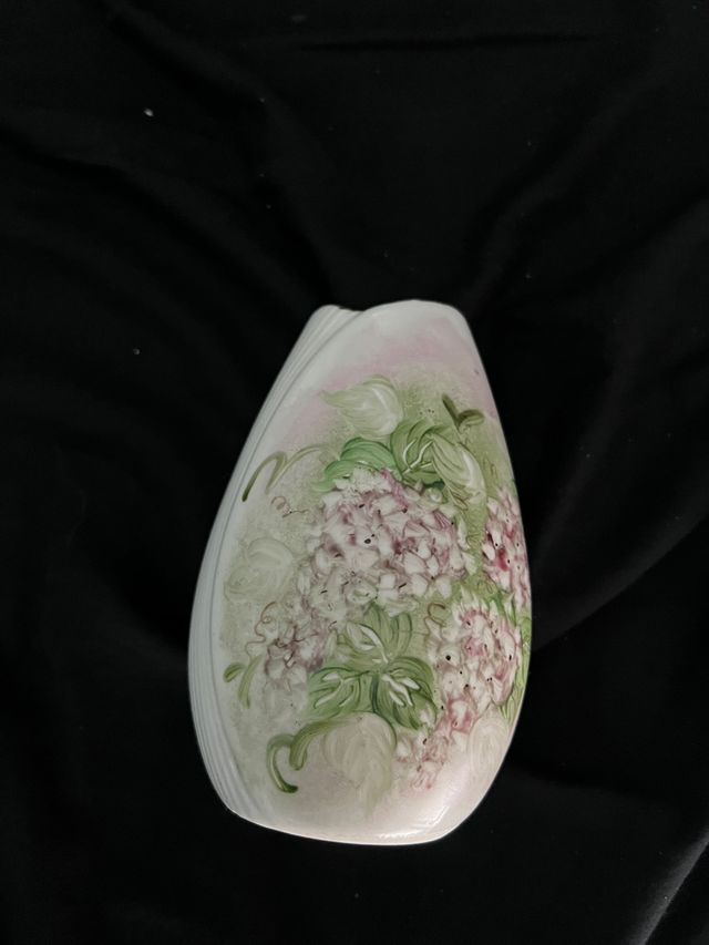 Vasetto con porta oggetti dipinti a mano