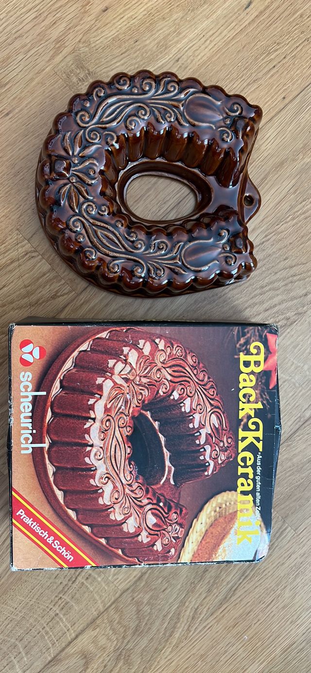 Molde de bizcochón vintage Bac Keramik de Scheuric