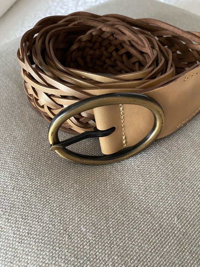 Cinturón trenzado