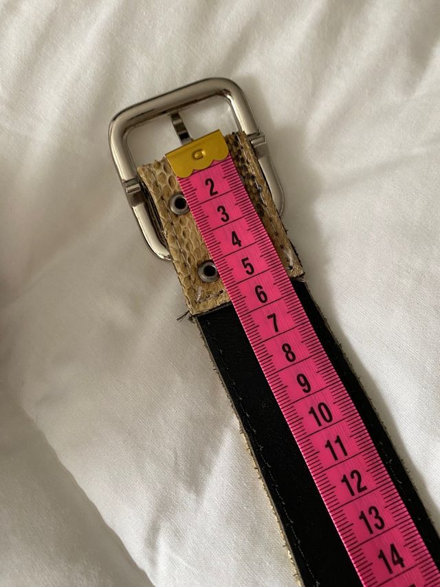 Cinturón Animal print