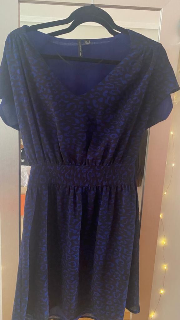 Vestido animal print