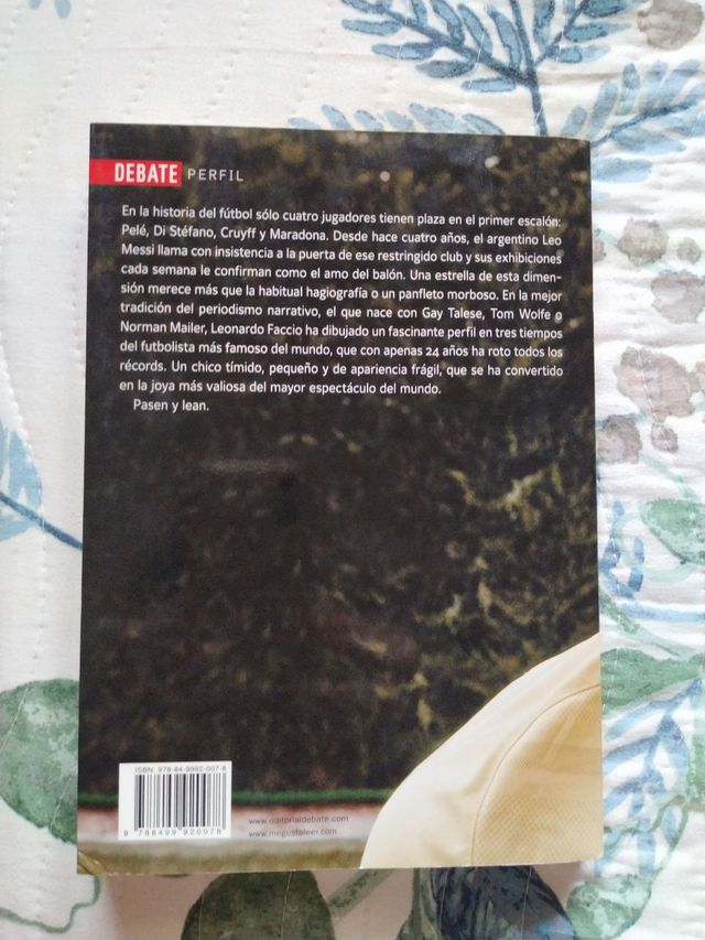 Libro MESSI Leonardo Faccio