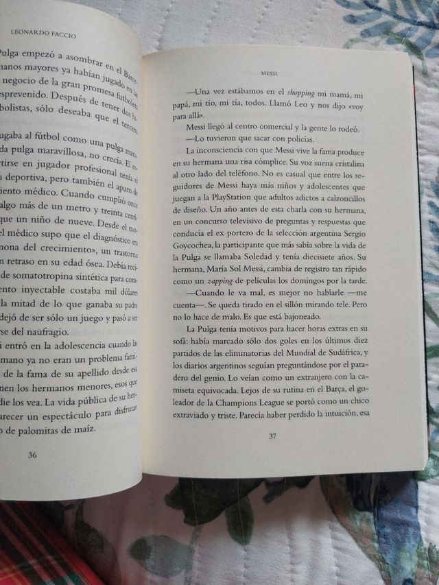 Libro MESSI Leonardo Faccio