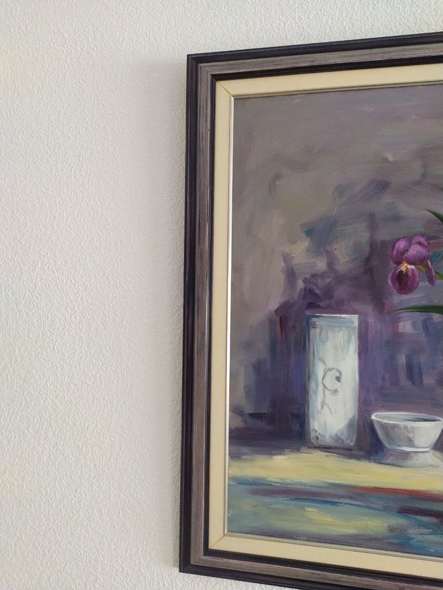 Óleo sobre lienzo-bodegón