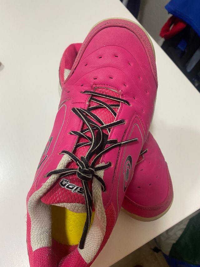 Zapatillas pádel pro visión rosa fucsia