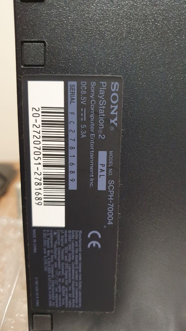 Carcasa PlayStation 2