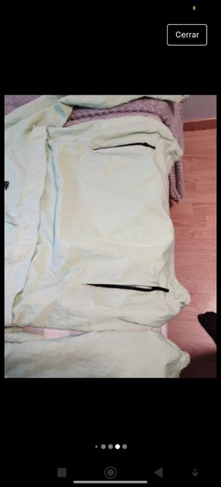 Cortavientos SikSilk Verde florestente