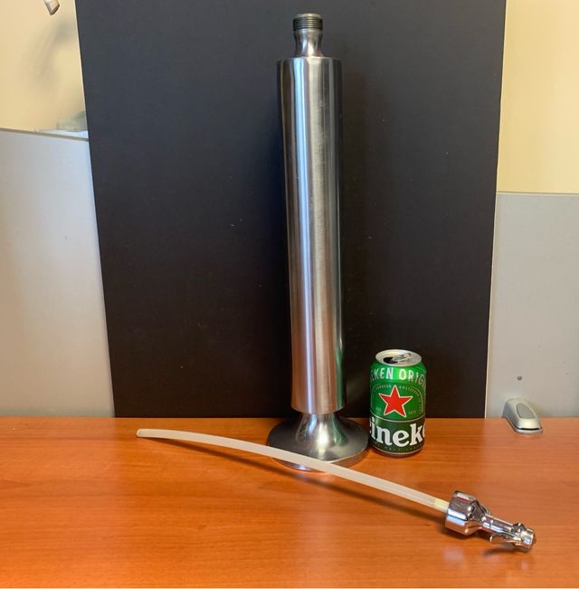 Termo grande con sistema de sifón