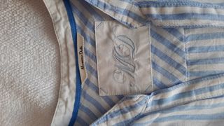 Blusa lino. Massimo Dutti 