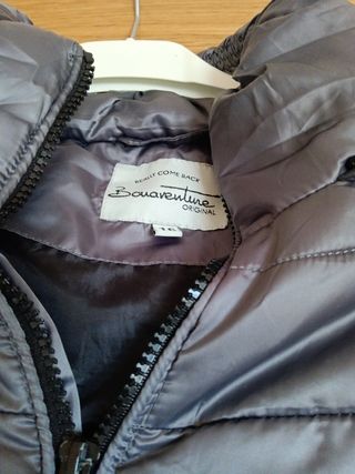 Parka gris niña . bonaventure