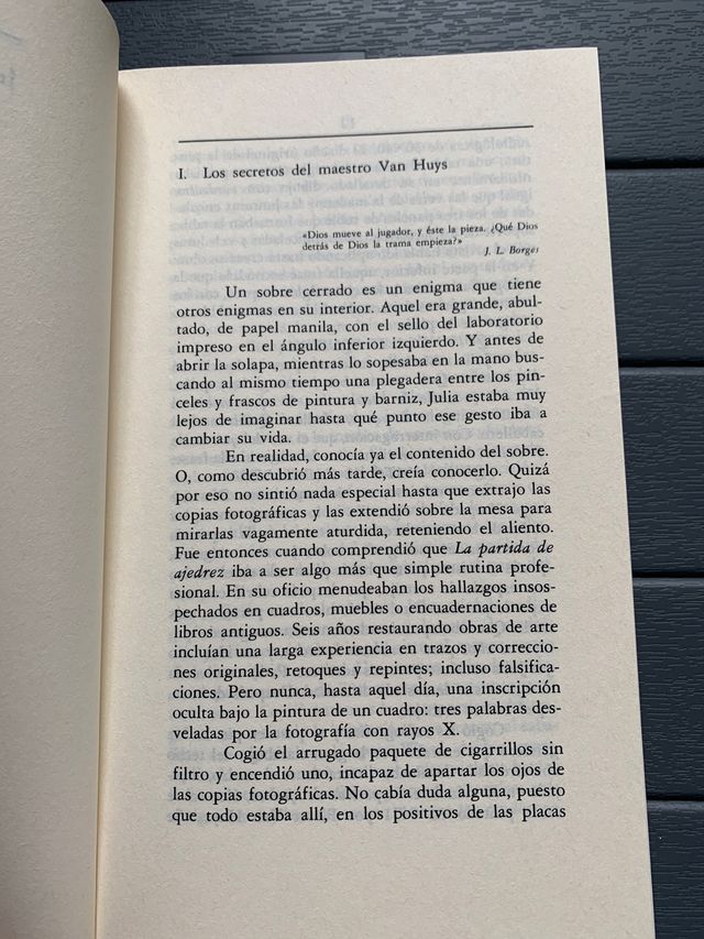 La tabla de Flandes, de Arturo Pérez-Reverte