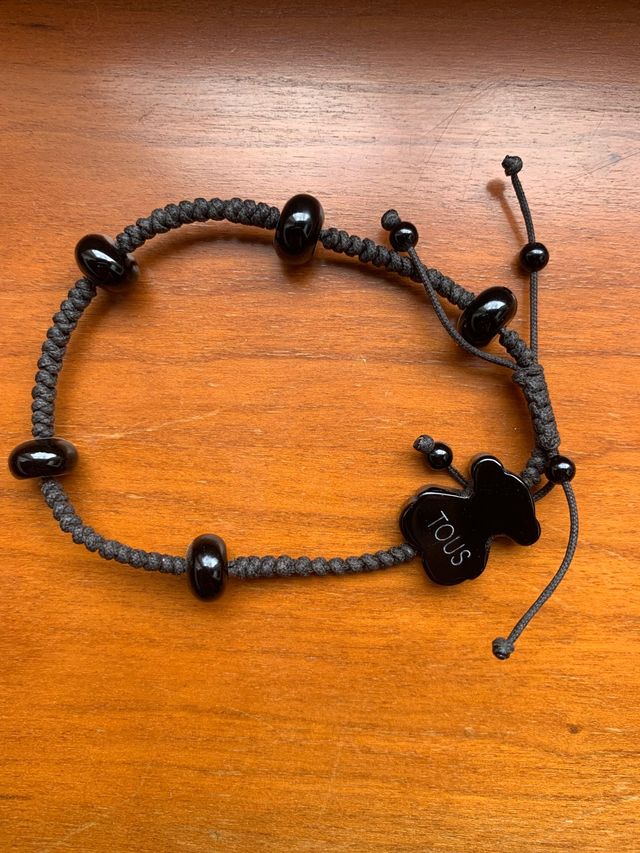 Pulsera negra Tous original