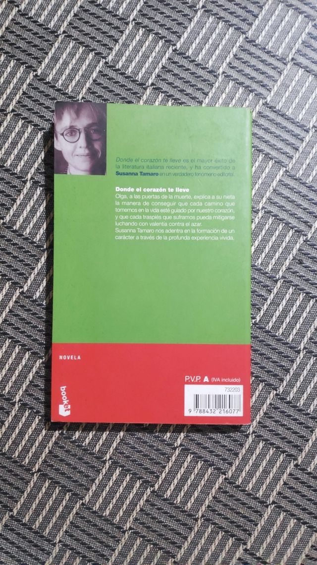 Libro Donde el corazón te lleve