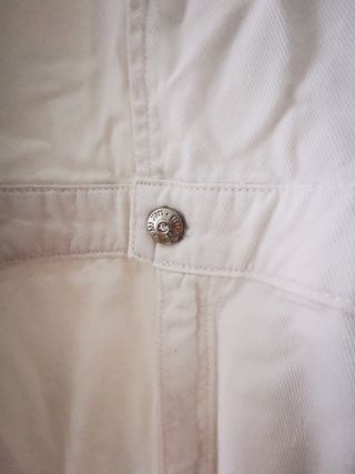 Mono BSB vaquero blanco estilo militar talla S