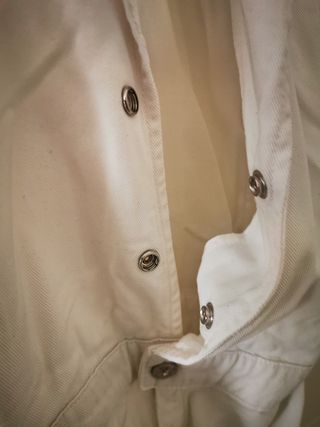 Mono BSB vaquero blanco estilo militar talla S