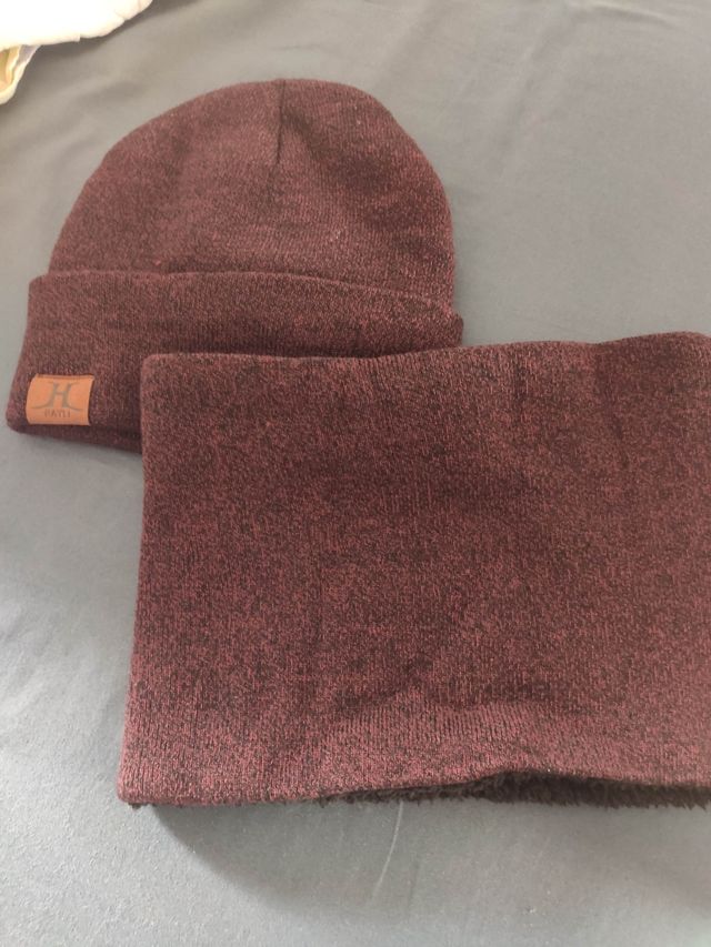 gorro + calienta cuello unisex