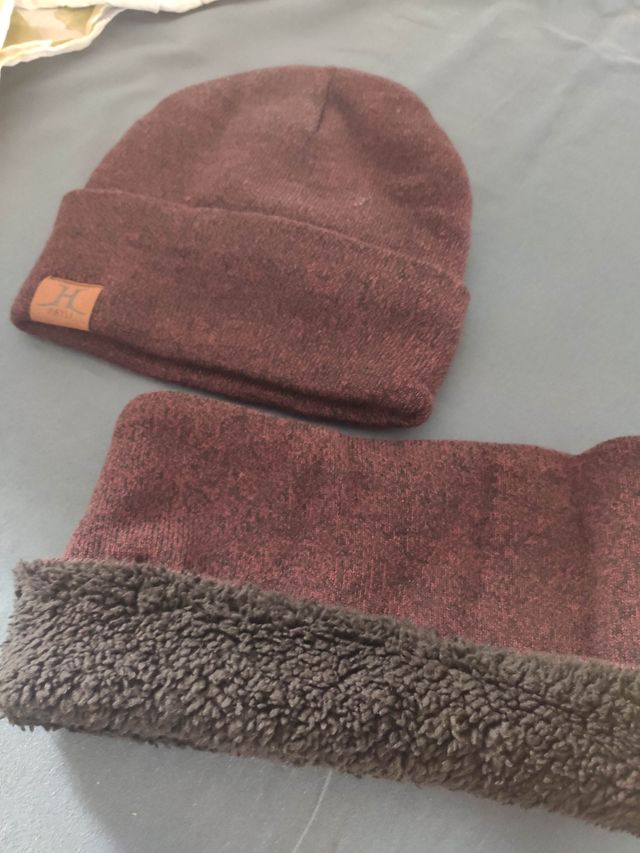 gorro + calienta cuello unisex