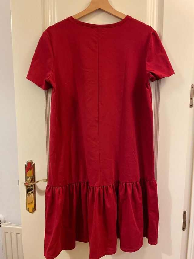 Vestido Zara rojo talla S