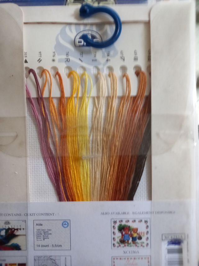 Kit punto de cruz DMC