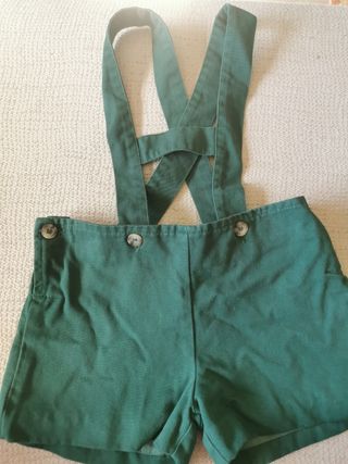 Pantalón corto niño invierno 