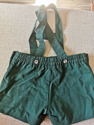 Pantalón corto niño invierno 