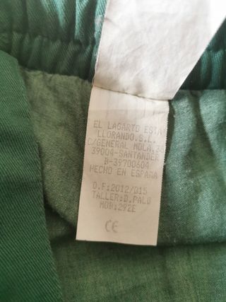 Pantalón corto niño invierno 