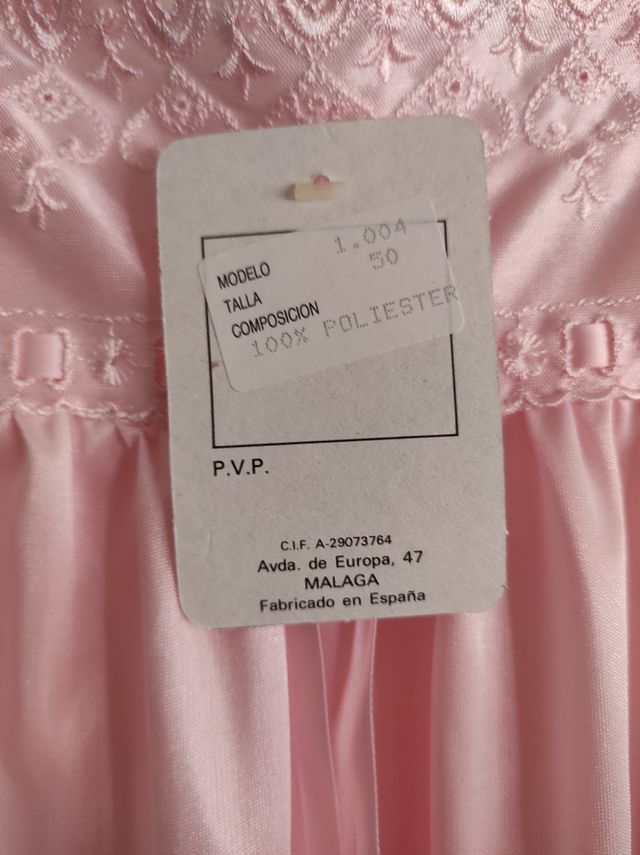 Camisón sin estrenar Vintage Años 80