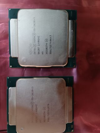🔥 Dos procesadores Intel Xeon 2620 v3
