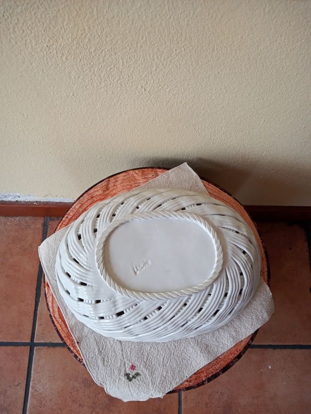 Cestino in ceramica mulino bianco nuovo