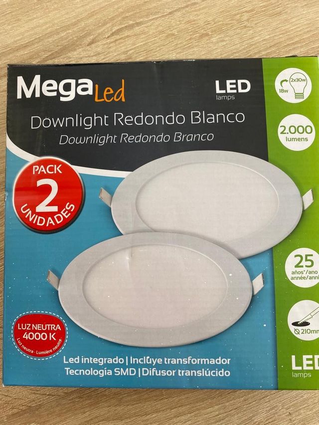 Pack 2 focos les empotrables