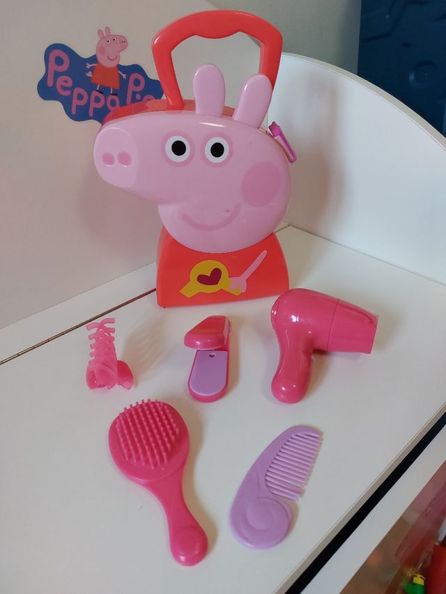 Maletin Pepa Pig peluquería
