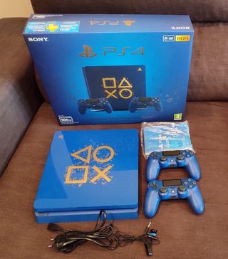 PS4 Slim Days of Play Limited Edition